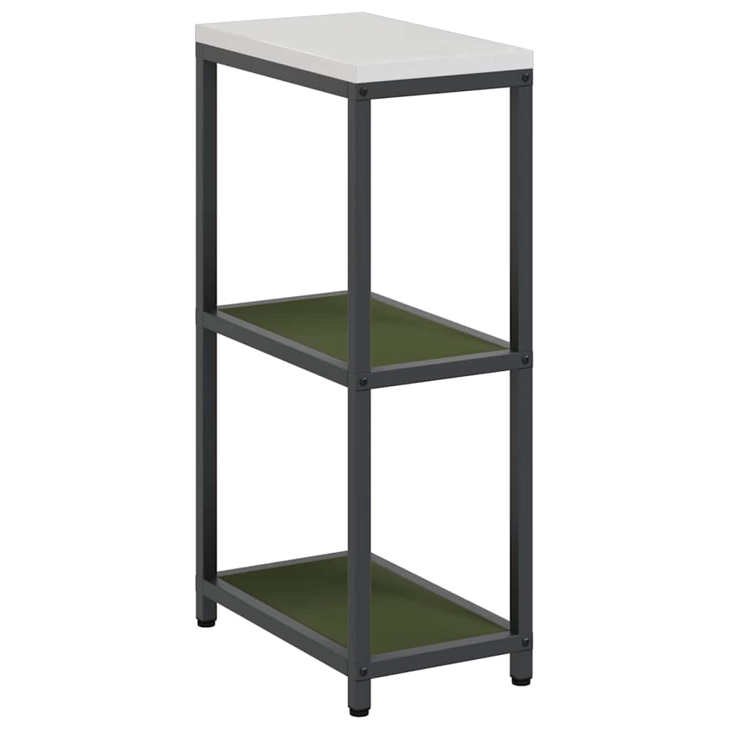 vidaXL Kitchen Storage HATTEM Olive Green 30 x 50 x 92 cm Steel