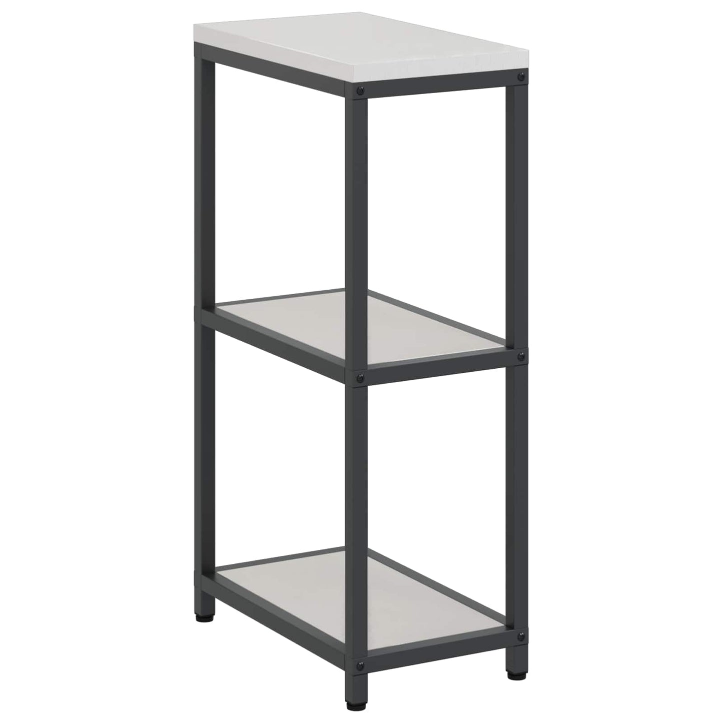 vidaXL Kitchen Storage HATTEM Silver 30 x 50 x 92 cm Steel
