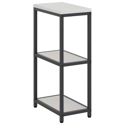 vidaXL Kitchen Storage HATTEM Silver 30 x 50 x 92 cm Steel