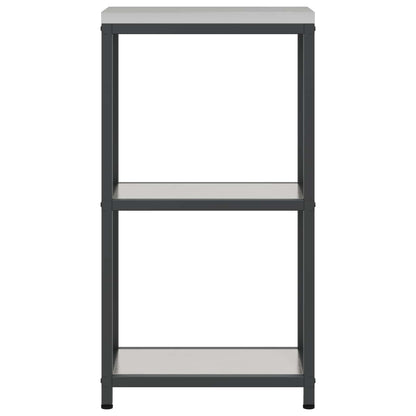 vidaXL Kitchen Storage HATTEM Silver 30 x 50 x 92 cm Steel