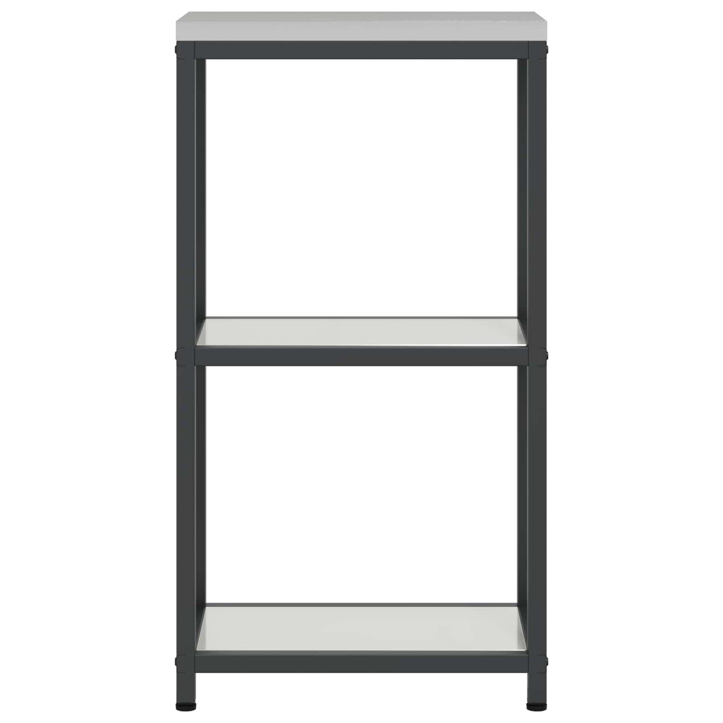 vidaXL Kitchen Storage HATTEM Silver 30 x 50 x 92 cm Steel