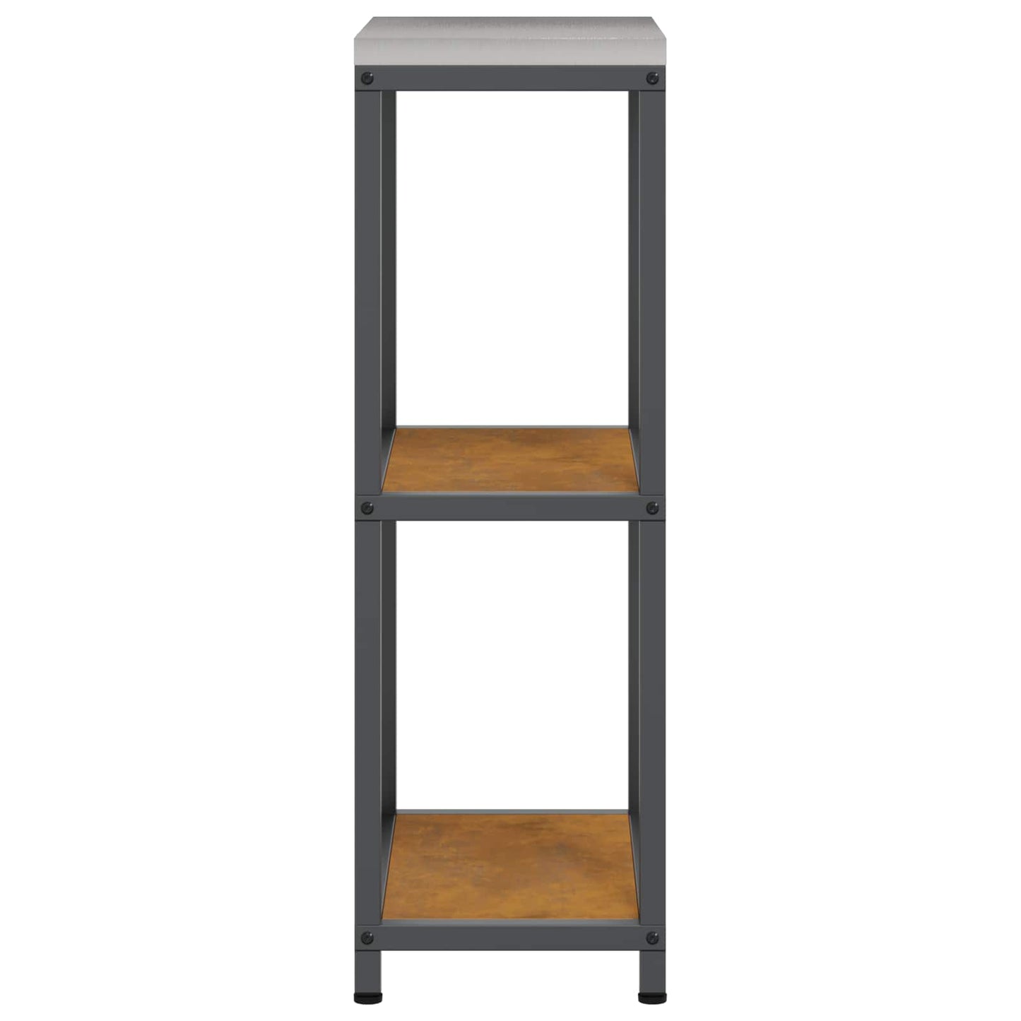 vidaXL Kitchen Storage HATTEM Rusty 30 x 50 x 92 cm Steel