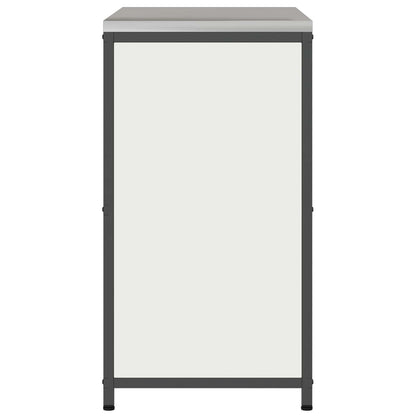 vidaXL Kitchen Storage HATTEM White 90 x 50 x 92 cm Steel