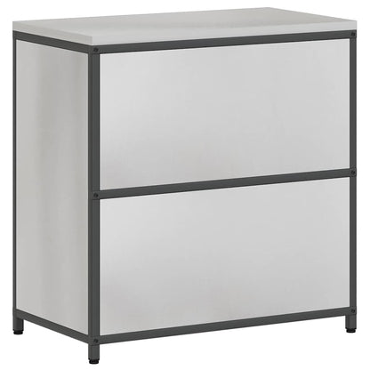 vidaXL Kitchen Storage HATTEM Silver 90 x 50 x 92 cm Steel