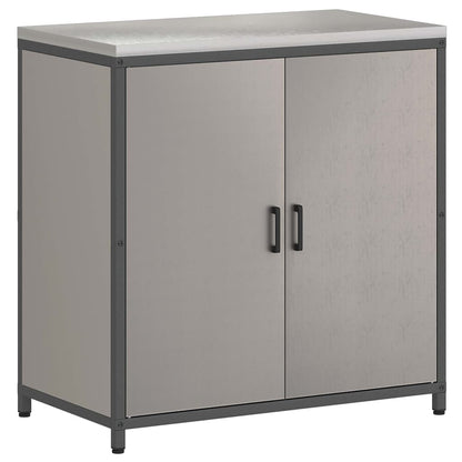 vidaXL Kitchen Storage HATTEM Rusty 90 x 50 x 92 cm Steel