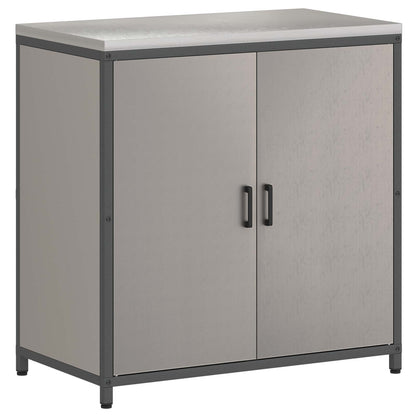 vidaXL Kitchen Storage HATTEM Rusty 90 x 50 x 92 cm Steel