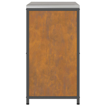 vidaXL Kitchen Storage HATTEM Rusty 90 x 50 x 92 cm Steel