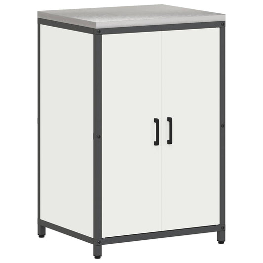vidaXL Kitchen Storage HATTEM White 60 x 50 x 92 cm Steel