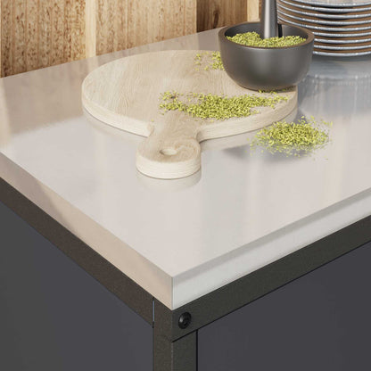 vidaXL Kitchen Storage HATTEM Anthracite 90 x 50 x 53 cm Steel