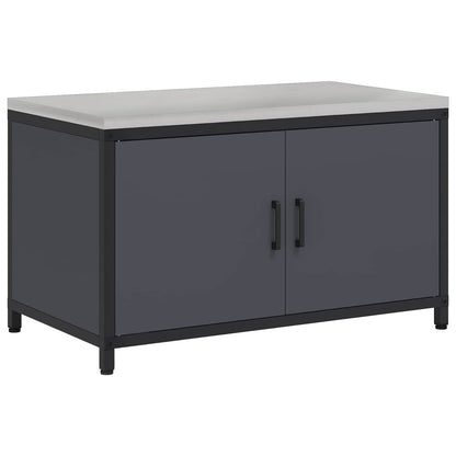 vidaXL Kitchen Storage HATTEM Anthracite 90 x 50 x 53 cm Steel