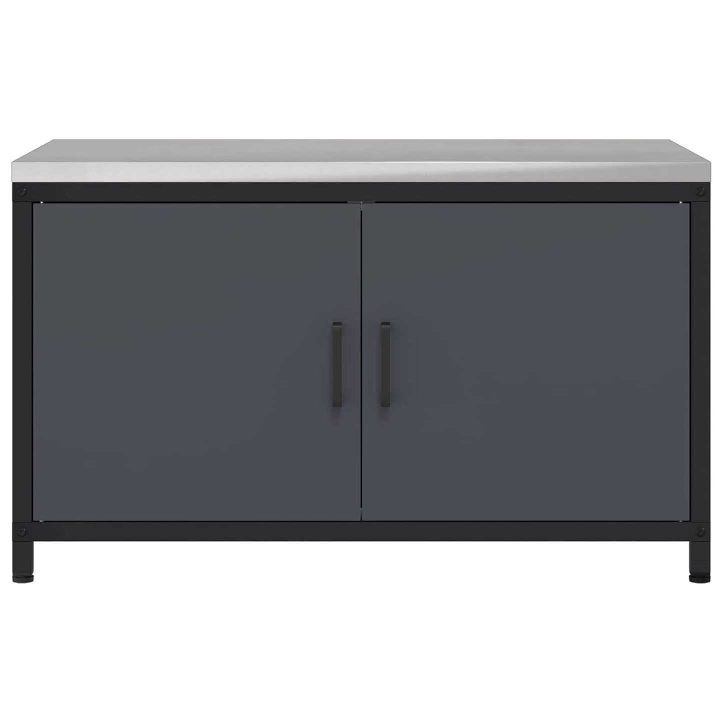 vidaXL Kitchen Storage HATTEM Anthracite 90 x 50 x 53 cm Steel