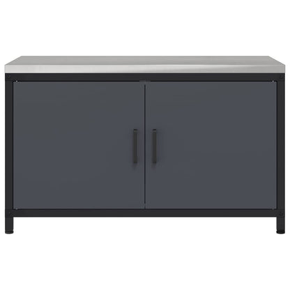 vidaXL Kitchen Storage HATTEM Anthracite 90 x 50 x 53 cm Steel
