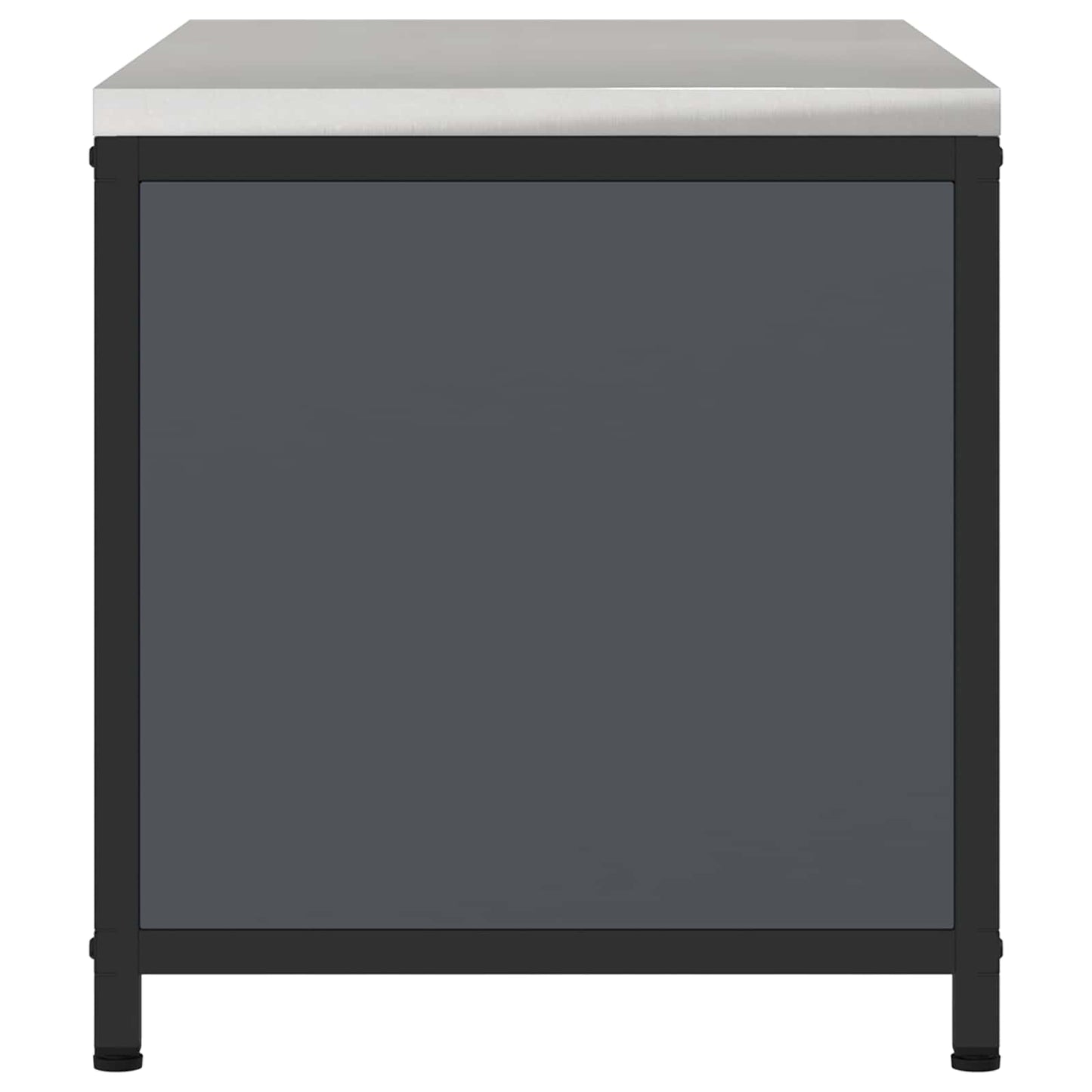 vidaXL Kitchen Storage HATTEM Anthracite 90 x 50 x 53 cm Steel