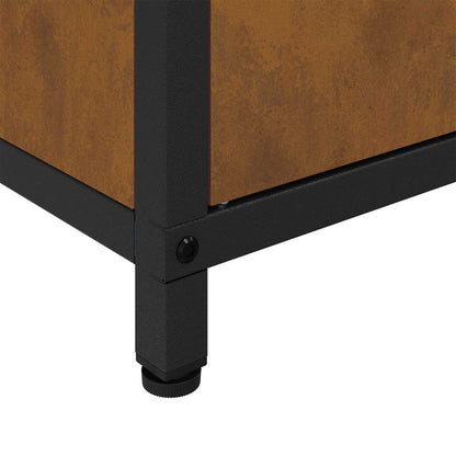 vidaXL Kitchen Storage HATTEM Rusty 90 x 50 x 53 cm Steel