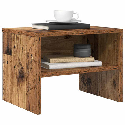 vidaXL Bedside Cabinet 2 pcs Old Wood 40 x 30 x 30 cm Engineered Wood