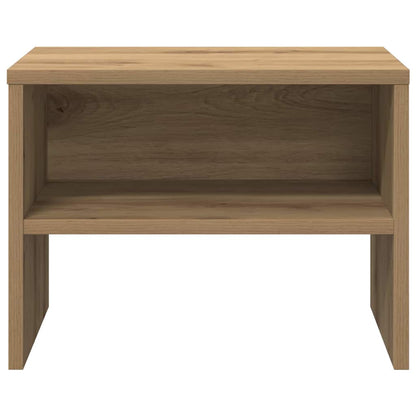 vidaXL Bedside Cabinet Artisan oak 40 x 40 x 30 cm Engineered wood