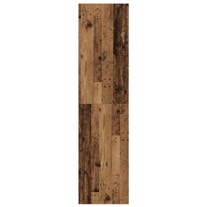 vidaXL Wardrobe with Shelf Old Wood 50 x 50 x 200 cm Engineered Wood