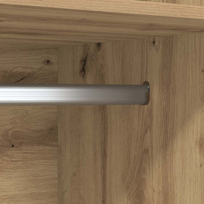 vidaXL Wardrobe Artisan Oak 50 x 50 x 200 cm Engineered Wood