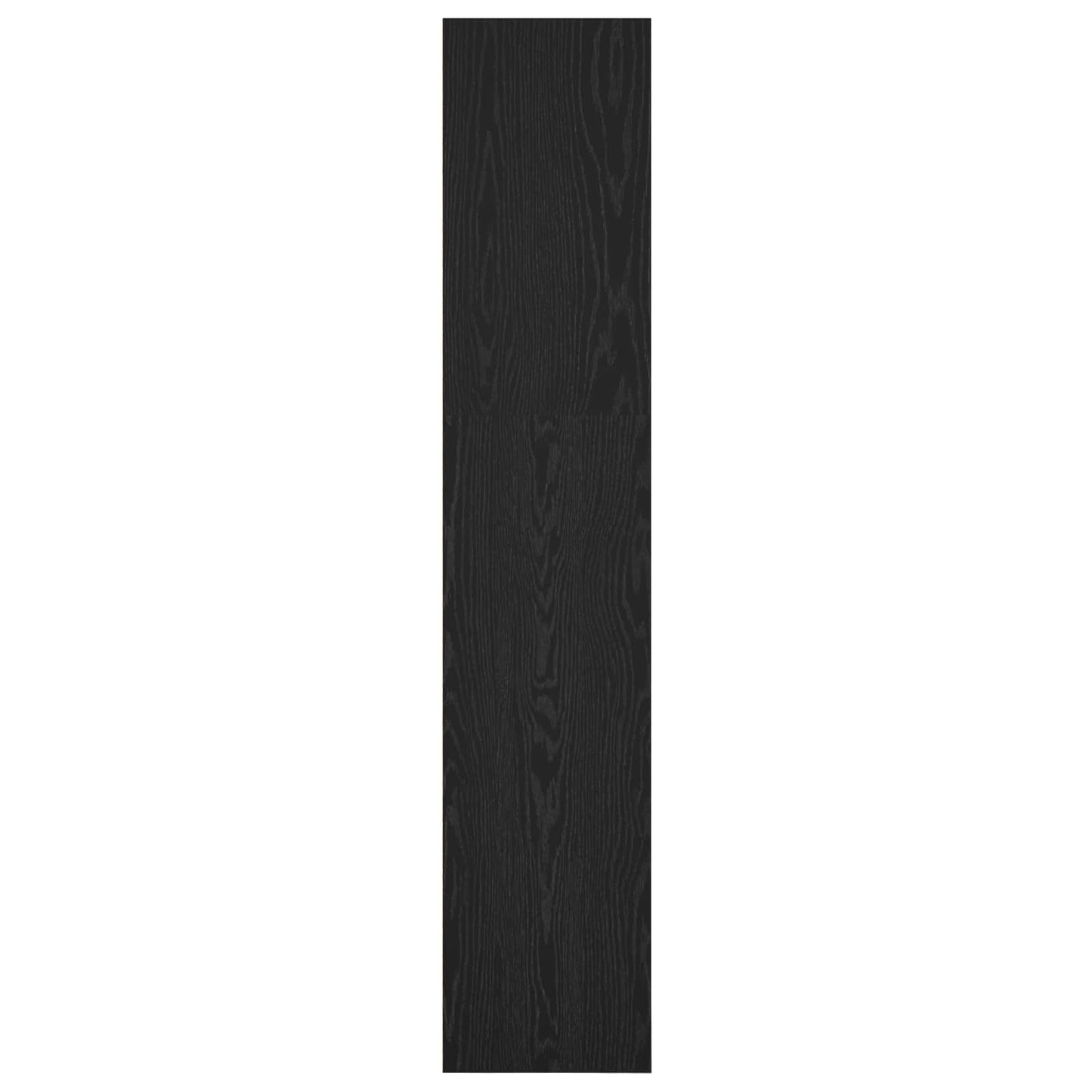 vidaXL Bookshelf Black Oak 40 x 30 x 152 cm Engineered Wood