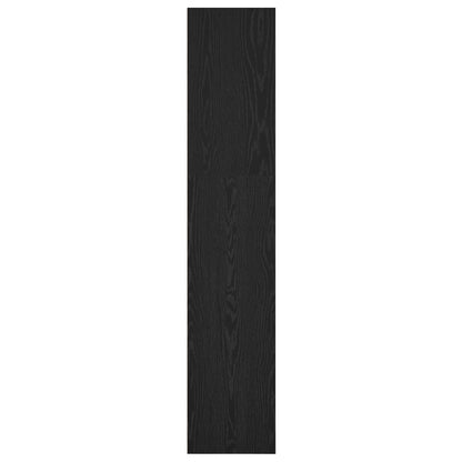 vidaXL Bookshelf Black Oak 40 x 30 x 152 cm Engineered Wood