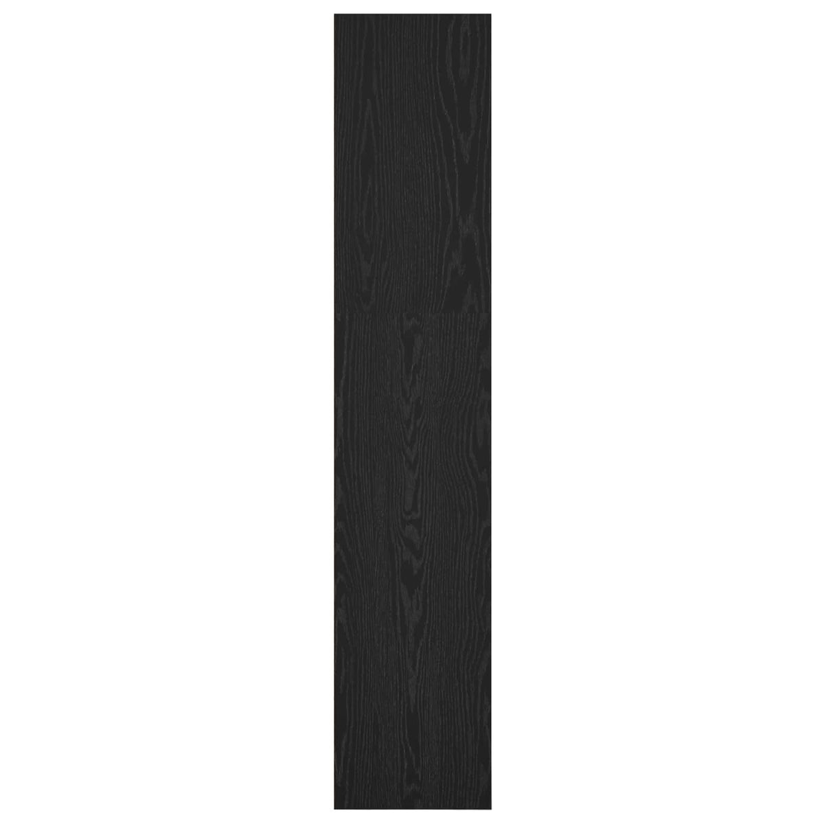 vidaXL Bookshelf 4-Tier 40 x 30 x 152 cm Engineered Wood Black Oak