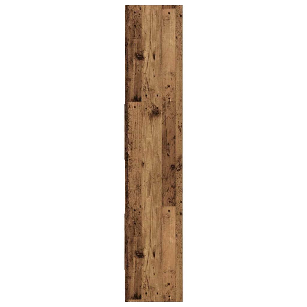 vidaXL Book Cabinet Old Wood 40 x 35 x 180 cm Engineered Wood