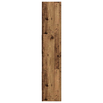 vidaXL Book Cabinet Old Wood 40 x 35 x 180 cm Engineered Wood