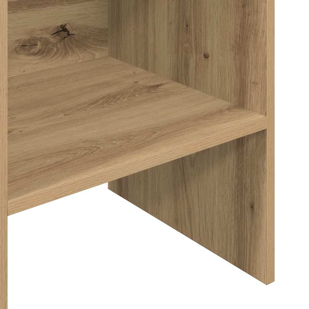 vidaXL Book Cabinet 5-Tier 40 x 35 x 180 cm Engineered Wood