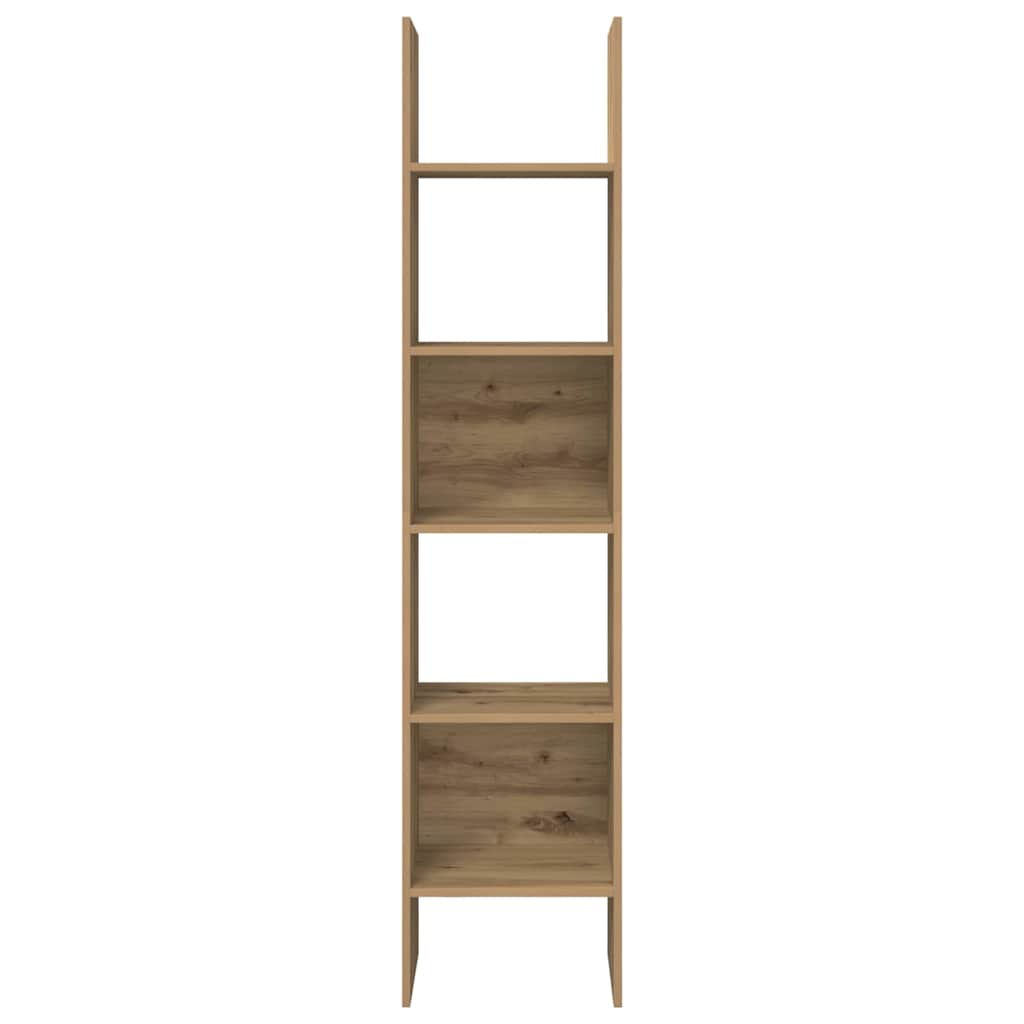 vidaXL Book Cabinet 5-Tier 40 x 35 x 180 cm Engineered Wood