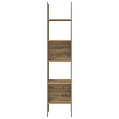 vidaXL Book Cabinet 5-Tier 40 x 35 x 180 cm Engineered Wood