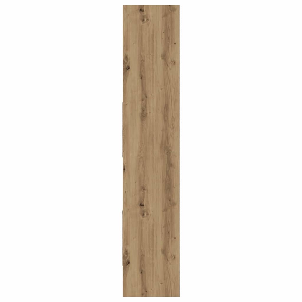 vidaXL Book Cabinet 5-Tier 40 x 35 x 180 cm Engineered Wood