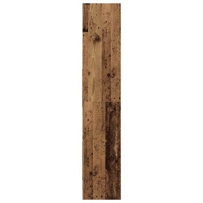 vidaXL Book Cabinet Old Wood 60 x 35 x 180 cm Engineered Wood