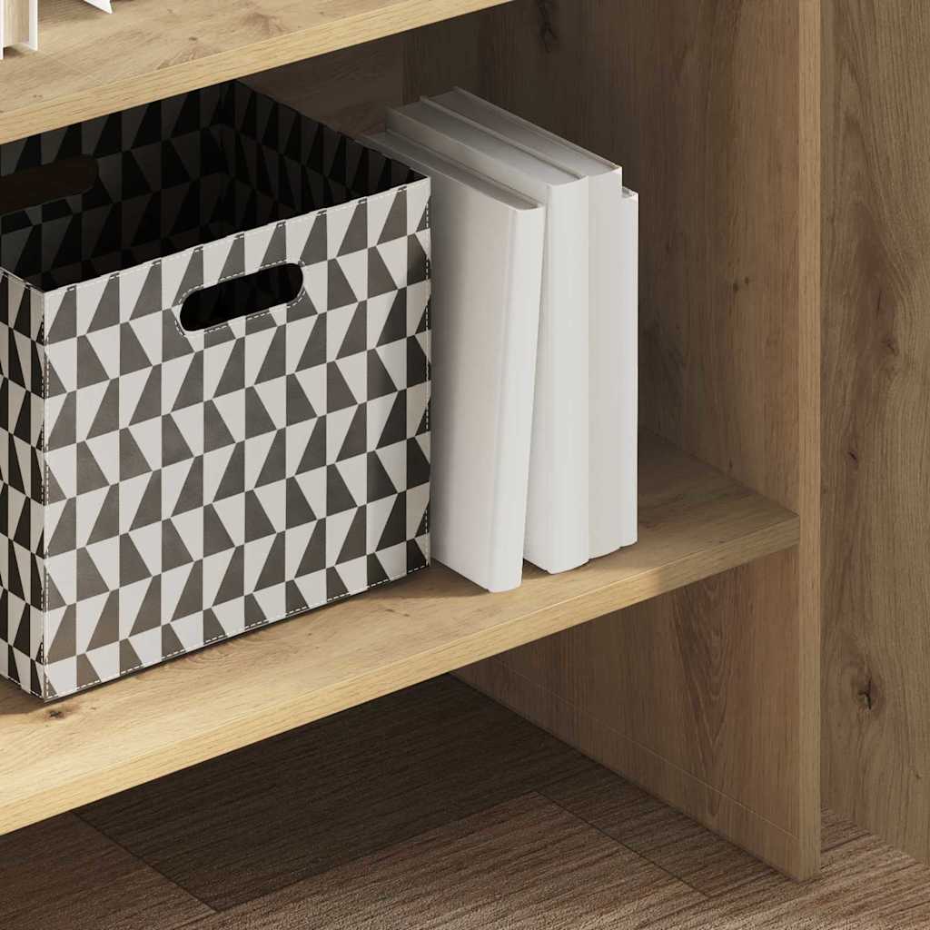 vidaXL Book Cabinet 5-Tier 60 x 35 x 180 cm Engineered Wood