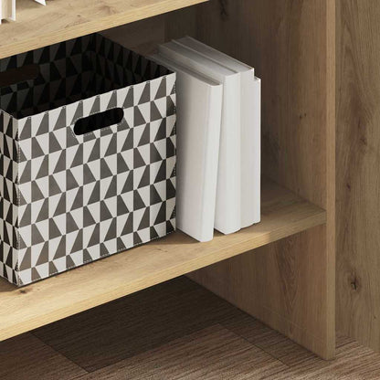vidaXL Book Cabinet 5-Tier 60 x 35 x 180 cm Engineered Wood
