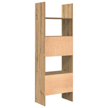 vidaXL Book Cabinet 5-Tier 60 x 35 x 180 cm Engineered Wood