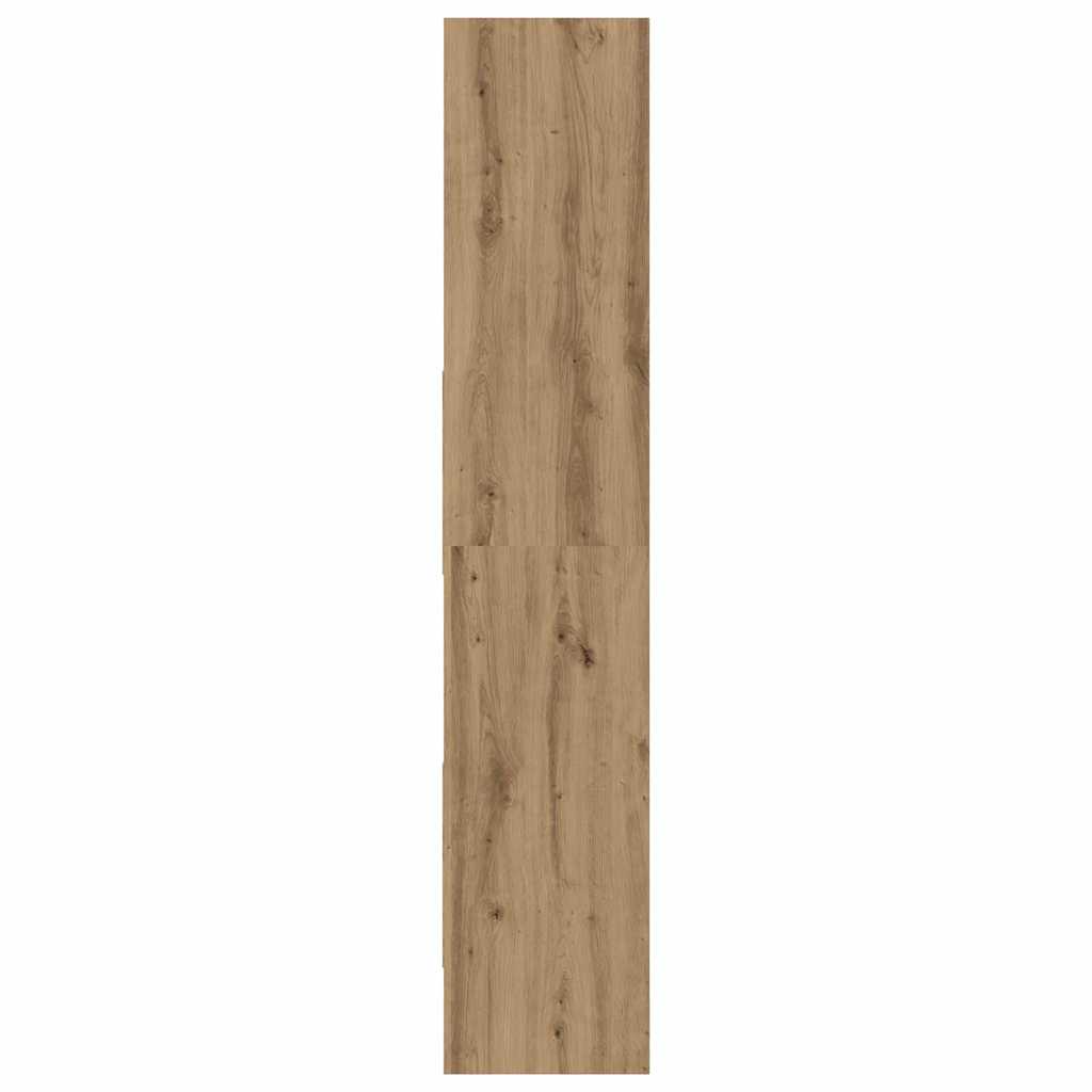 vidaXL Book Cabinet 5-Tier 60 x 35 x 180 cm Engineered Wood