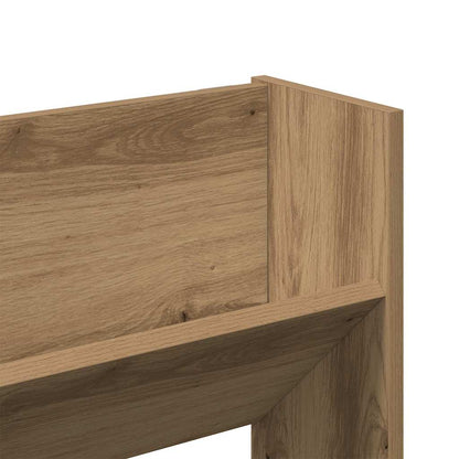 vidaXL Shoe Cabinet 2 pcs 81 x 18 x 60 cm Engineered Wood Artisan Oak