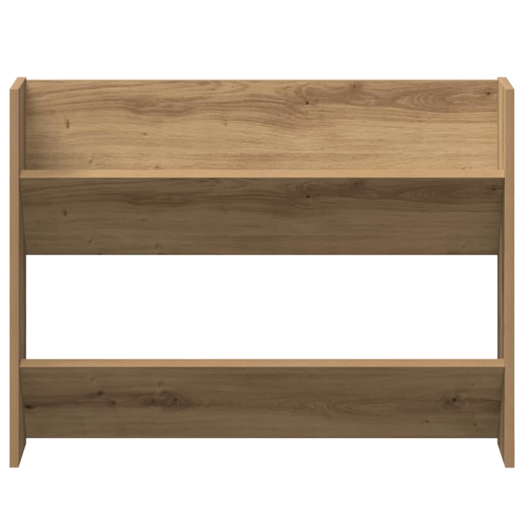 vidaXL Shoe Cabinet 2 pcs 81 x 18 x 60 cm Engineered Wood Artisan Oak