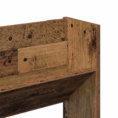 vidaXL Shoe Cabinet 2 pcs Old wood 84 x 18 x 90 cm Engineered Wood