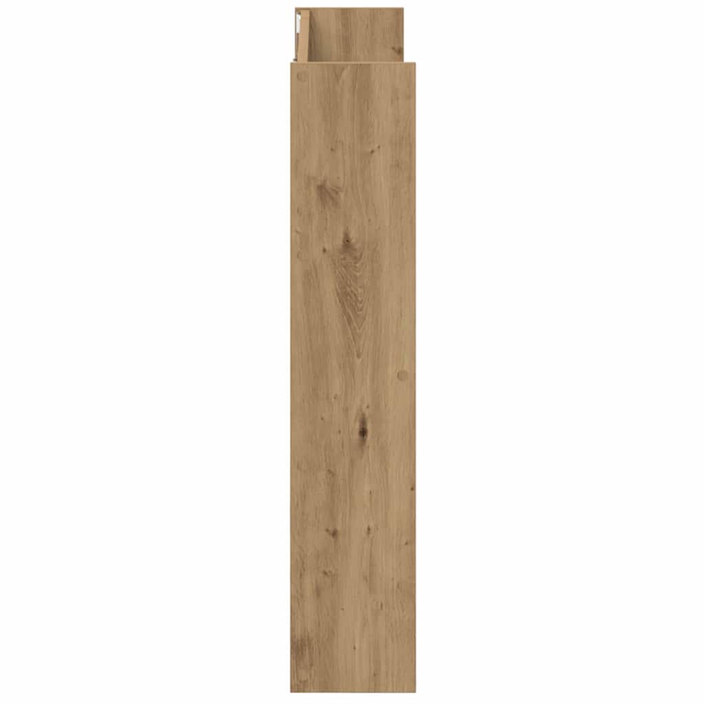 vidaXL Shoe Cabinet 2 pcs 85 x 18 x 90 cm Engineered Wood Artisan Oak