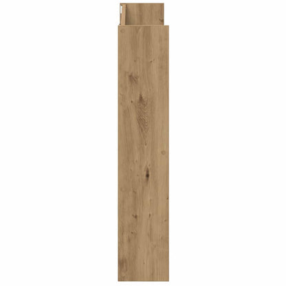 vidaXL Shoe Cabinet 2 pcs 85 x 18 x 90 cm Engineered Wood Artisan Oak
