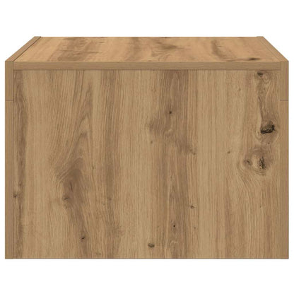 vidaXL Coffee Table Artisan Oak 50 x 50 x 35 cm Engineered Wood