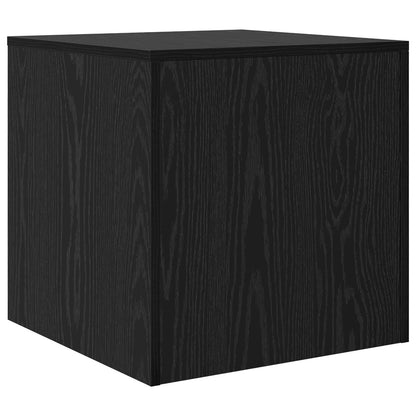 vidaXL Coffee Table 3 pcs Black Oak Engineered Wood