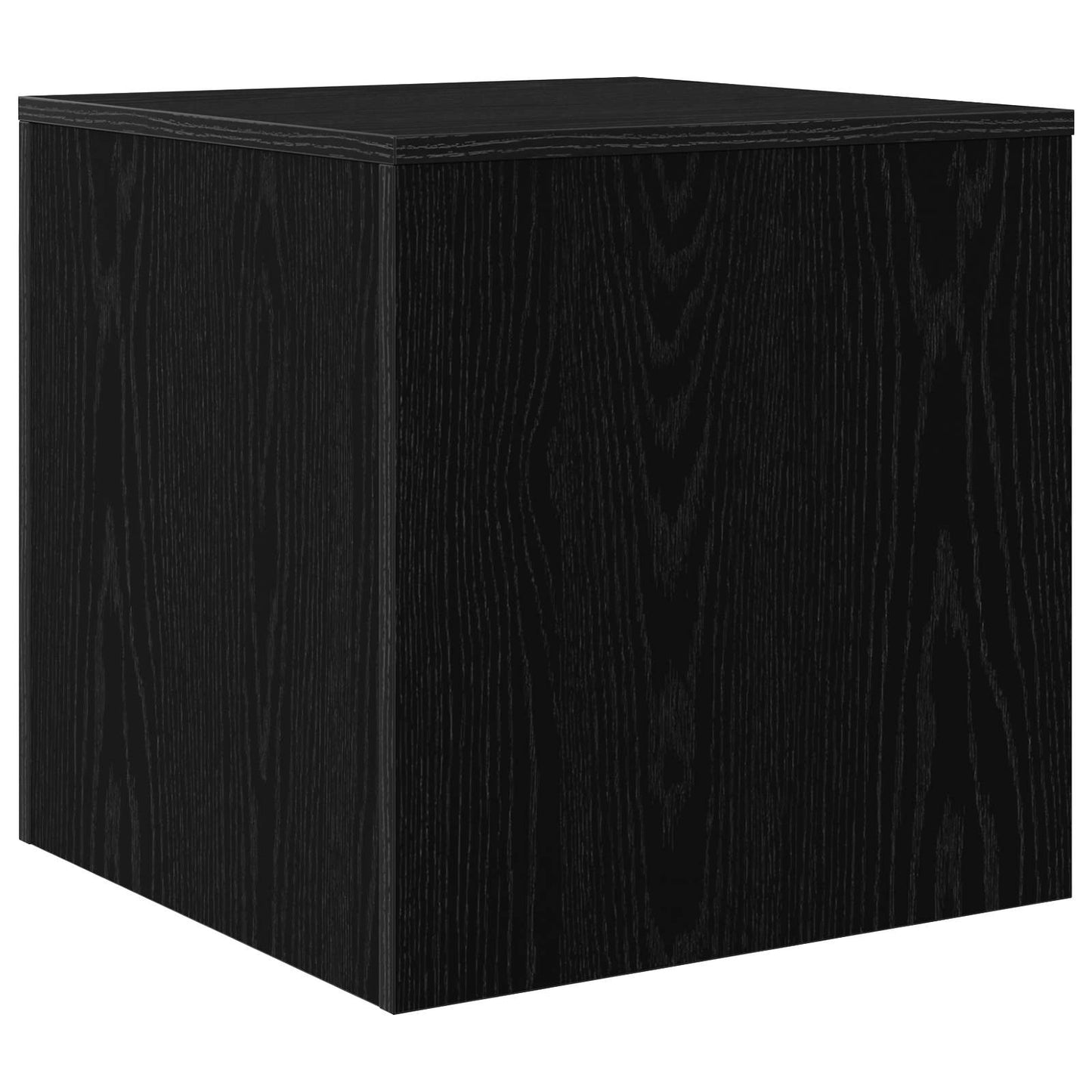 vidaXL Coffee Table 3 pcs Black Oak Engineered Wood