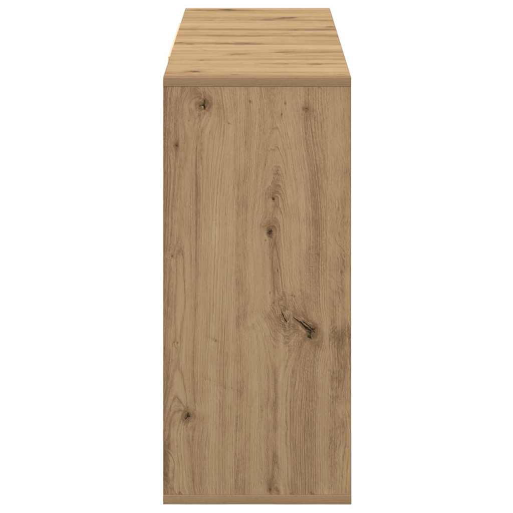 vidaXL Sideboard Artisan Oak 120 x 30 x 75 cm Engineered Wood