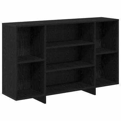 vidaXL Sideboard Black Oak 120 x 30 x 75 cm Engineered Wood