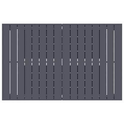 vidaXL Outdoor Dinner Table Folding Anthracite 210 x 90 x 73 cm Steel