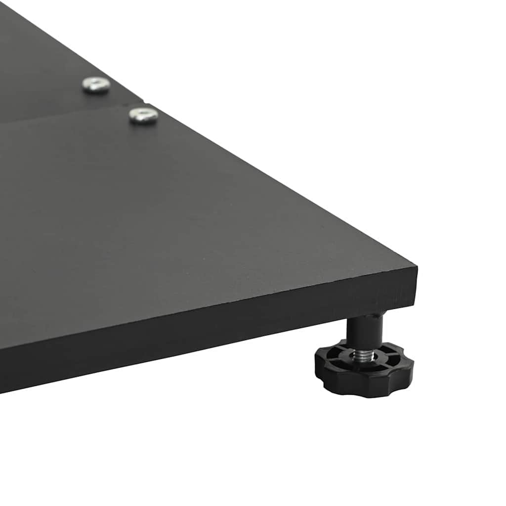 vidaXL Parasol Base Black 45 x 45 x 31 cm