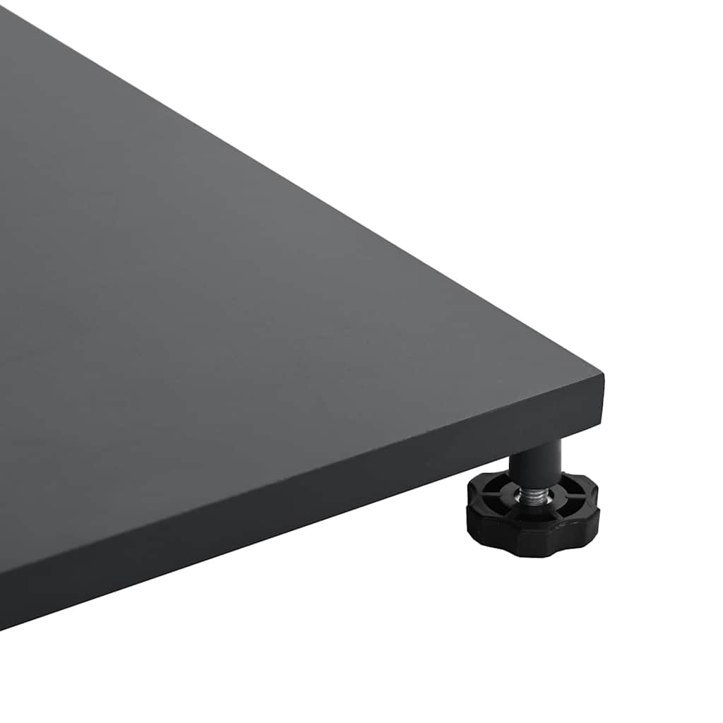 vidaXL Parasol Base Dark Grey 45 x 45 x 31 cm