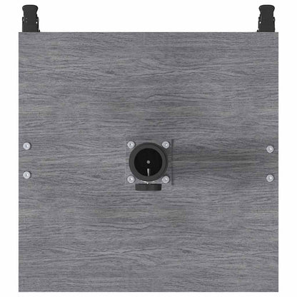 vidaXL Parasol Base Dark Grey Wood Look 45 x 45 x 31.5 cm